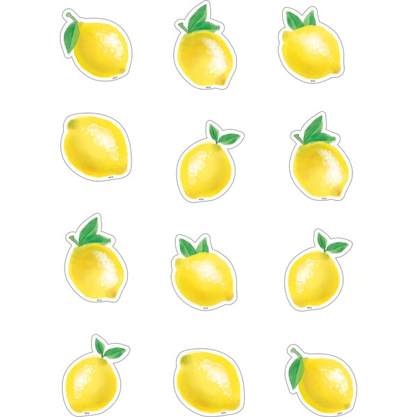 Teacher Created Resources Lemon Zest Mini Accents, 36 Pieces, PK6 TCR8481 - main